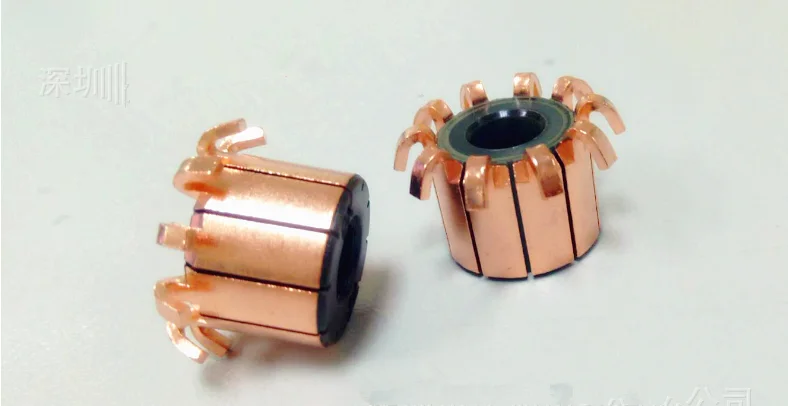 7x16x12.5mm 10p Copper Bars Alternator Electric Motor Commutator Copper Commutator for Mini Drill On Armature Commutat CP1002 
7x16x12.5mm 10p Copper Bars Alternator Electric Motor Commutator Copper Commutator for Mini Drill On Armature Commutat CP1002