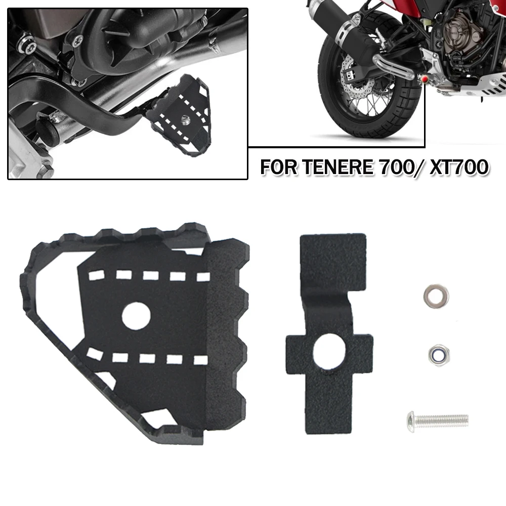 Motorcycle Brake Lever Extension Pedal Step Plate Enlarger Peg Pad Extender For Yamaha For Tenere 700 XT700Z 2019-2021 T7 Rally
Motorcycle Brake Lever Extension Pedal Step Plate Enlarger Peg Pad Extender For Yamaha For Tenere 700 XT700Z 2019-2021 T7 Rally