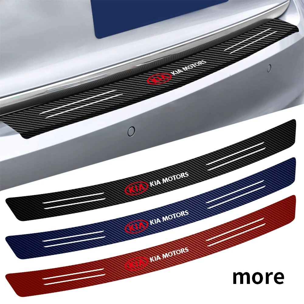 Carbon Fiber Car Tail Trunk Rear Bumper Protecor Stickers Guard Decals For Kia Sportage 4 Rio 3 Picanto K5 Ceed JD Soul Niro etc
Carbon Fiber Car Tail Trunk Rear Bumper Protecor Stickers Guard Decals For Kia Sportage 4 Rio 3 Picanto K5 Ceed JD Soul Niro etc