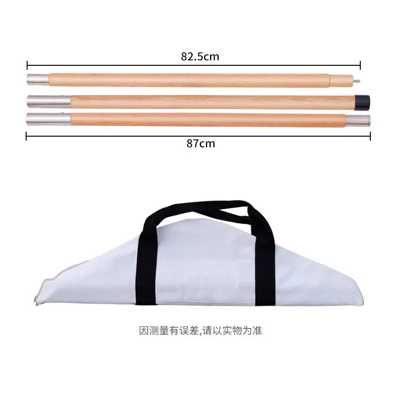 2.4M Length Outdoor Camping Tent Canopy Support Pole Oak Solid Wood Aluminum Alloy Telescopic Canopy Pole Support Bracket
2.4M Length Outdoor Camping Tent Canopy Support Pole Oak Solid Wood Aluminum Alloy Telescopic Canopy Pole Support Bracket