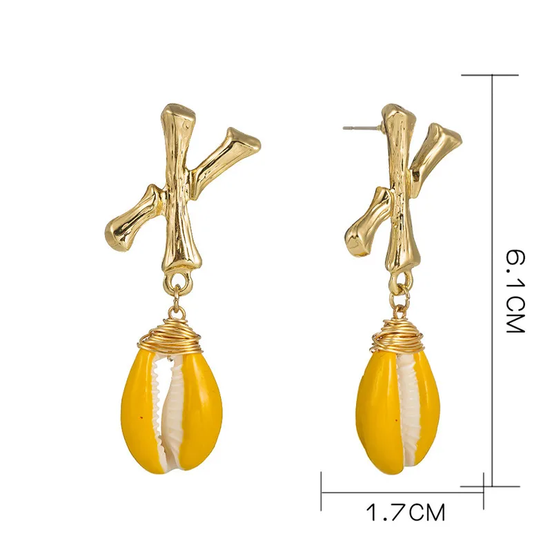 Trendy Colorful Sea Shell Initial X Letter Cross Earrings For Women Personalize Alphabet
Trendy Colorful Sea Shell Initial X Letter Cross Earrings For Women Personalize Alphabet