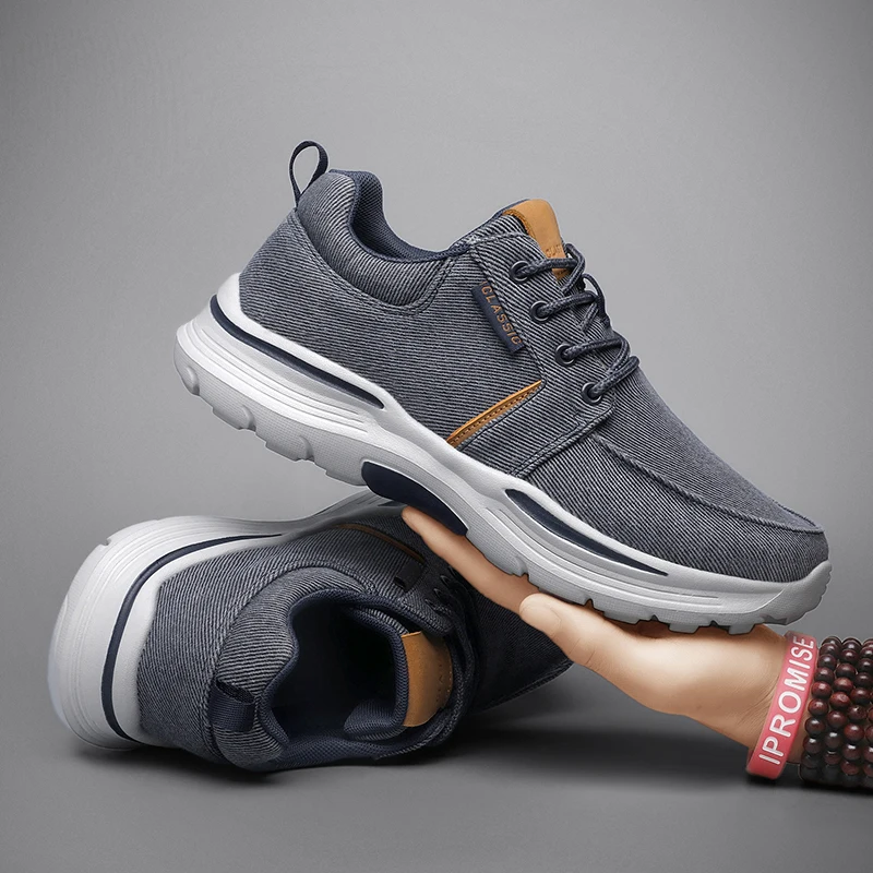 Men's Canvas Shoes Fashion Canvas Fabric Quality Sneakers Thick Bottom Outdoor Jogging Casual Shoes Breathable Men Lace-Up Shoes
Men's Canvas Shoes Fashion Canvas Fabric Quality Sneakers Thick Bottom Outdoor Jogging Casual Shoes Breathable Men Lace-Up Shoes