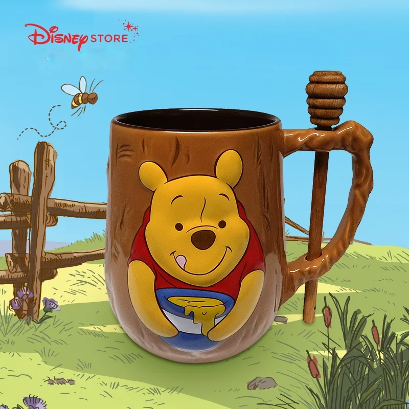 Модная мультяшная кружка Disney, милая керамическая кружка Винни-Пух, кружка, кружка для воды
Модная мультяшная кружка Disney, милая керамическая кружка Винни-Пух, кружка, кружка для воды