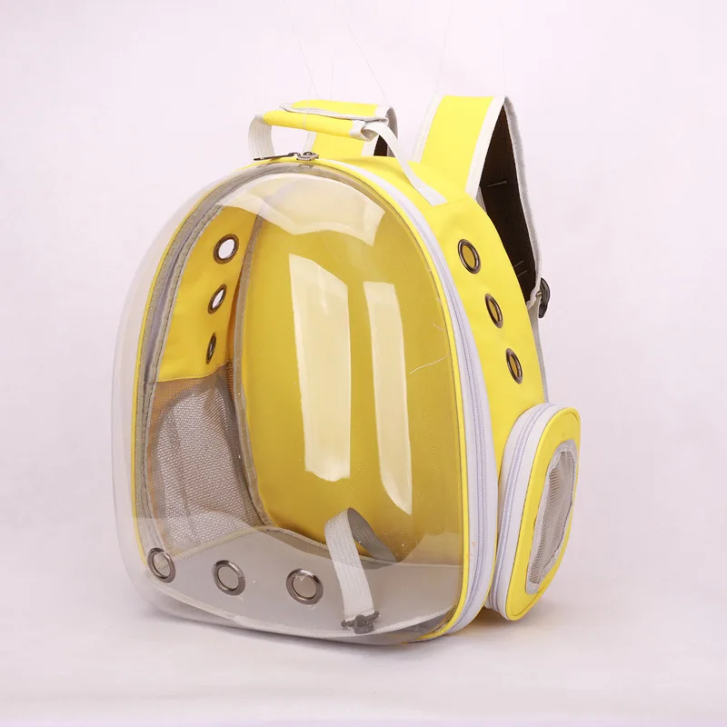 Manufacturer wholesale panoramic side opening transparent pet backpack out of pocket bag cat bag dog bag space pet backpack
Manufacturer wholesale panoramic side opening transparent pet backpack out of pocket bag cat bag dog bag space pet backpack