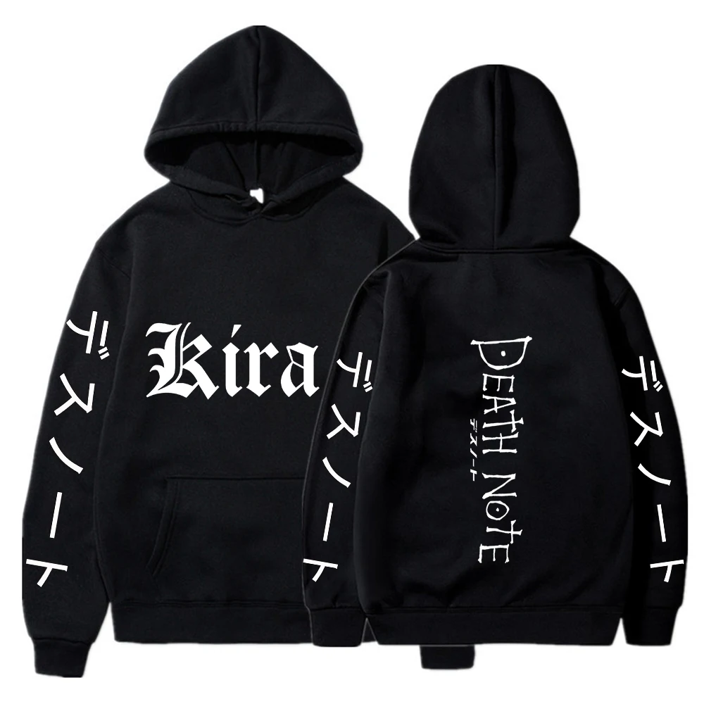 Pure Cotton Death Note Funny Letter Hoodies men Sweatshirts Harajuku Hooded Sweats Long Sleeve Autumn Warm Women's Clothing
Pure Cotton Death Note Funny Letter Hoodies men Sweatshirts Harajuku Hooded Sweats Long Sleeve Autumn Warm Women's Clothing