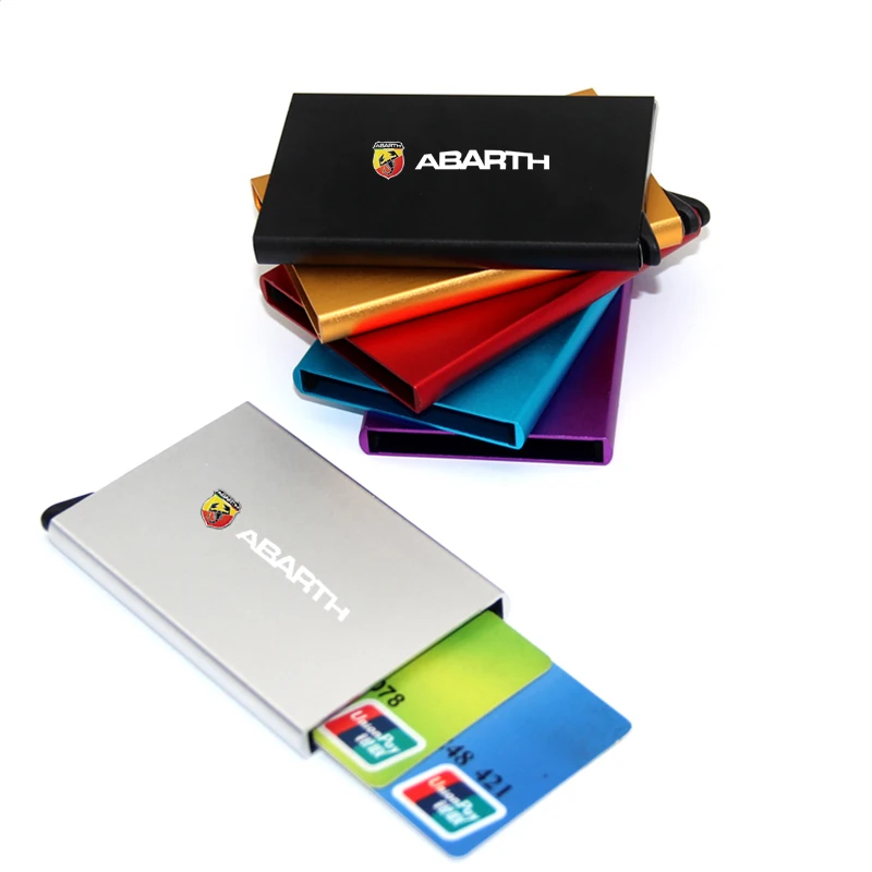 Smart Wallet Automatically Metal Bank Credit Card Holder Thin ID Card Case RFID For Abbas Abarth Punto 124/125/500 Stilo Ducato
Smart Wallet Automatically Metal Bank Credit Card Holder Thin ID Card Case RFID For Abbas Abarth Punto 124/125/500 Stilo Ducato