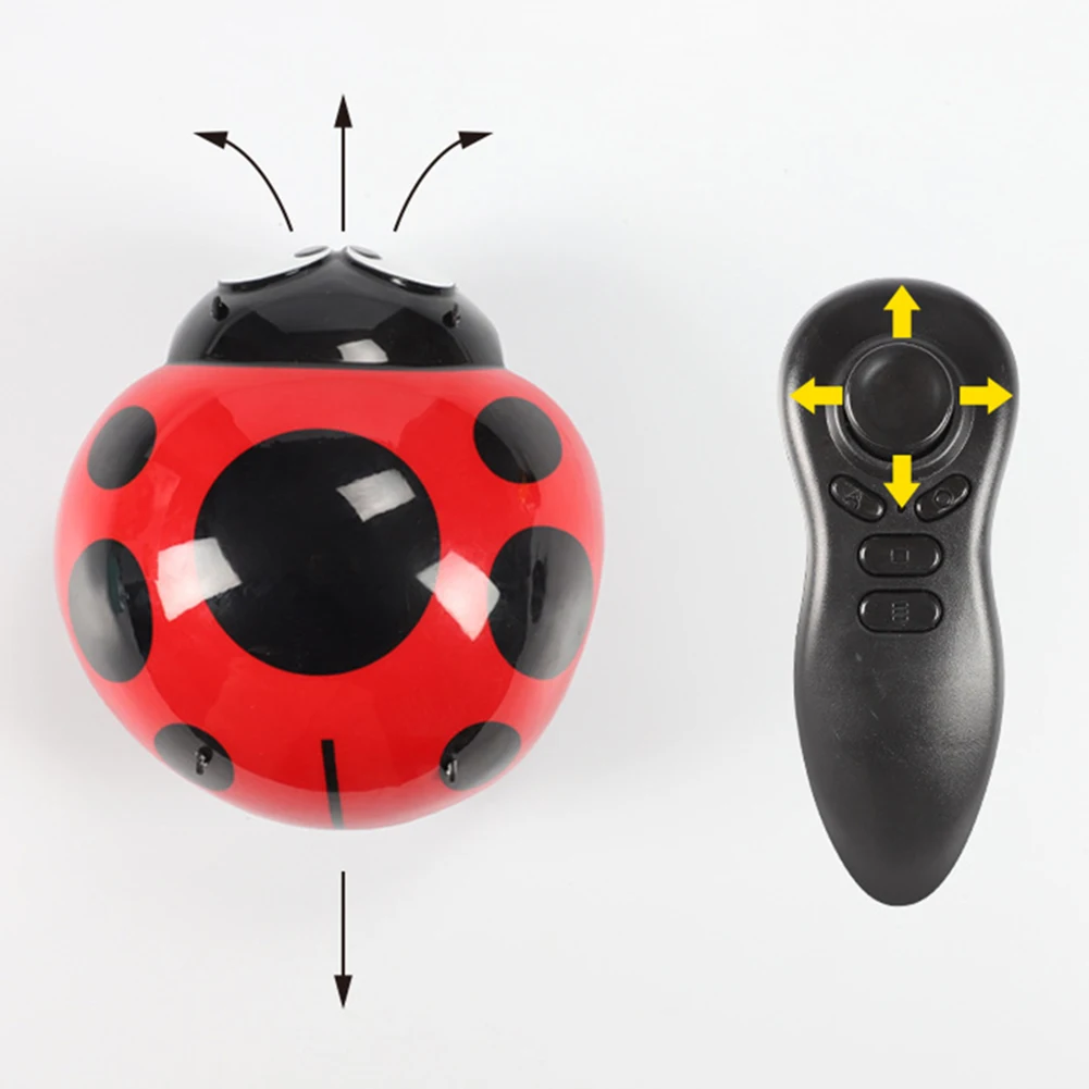 Plastic Kids Birthday Remote Control Toy Outdoor Intelligent Christmas Funny Ladybug Robot Insect Home Simulated Children Gift
Plastic Kids Birthday Remote Control Toy Outdoor Intelligent Christmas Funny Ladybug Robot Insect Home Simulated Children Gift