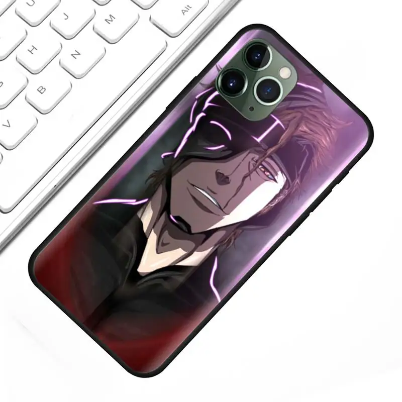 Capa for Apple iPhone 12 Mini 11 Pro XS Max X XR 8 7 Plus 6 6S SE 2020 Black Silicone Phone Case Coque Anime BLEACH Aizen
Capa for Apple iPhone 12 Mini 11 Pro XS Max X XR 8 7 Plus 6 6S SE 2020 Black Silicone Phone Case Coque Anime BLEACH Aizen