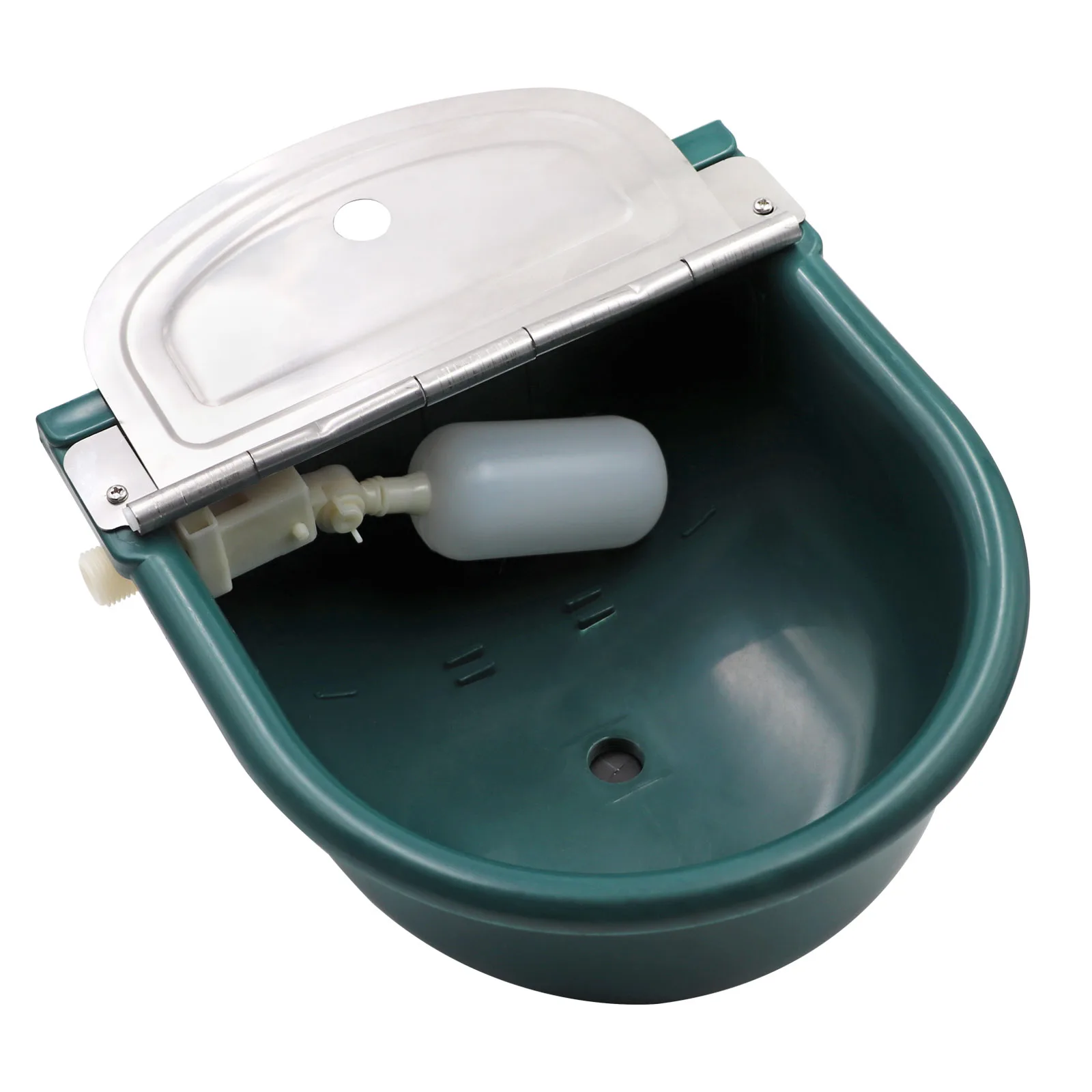 

Automatic Large Float-ball Type Cow Horse Water Drinker Bowl With Drain Hole Goat Sheep Water Trough Bowl Livestock Suppliers