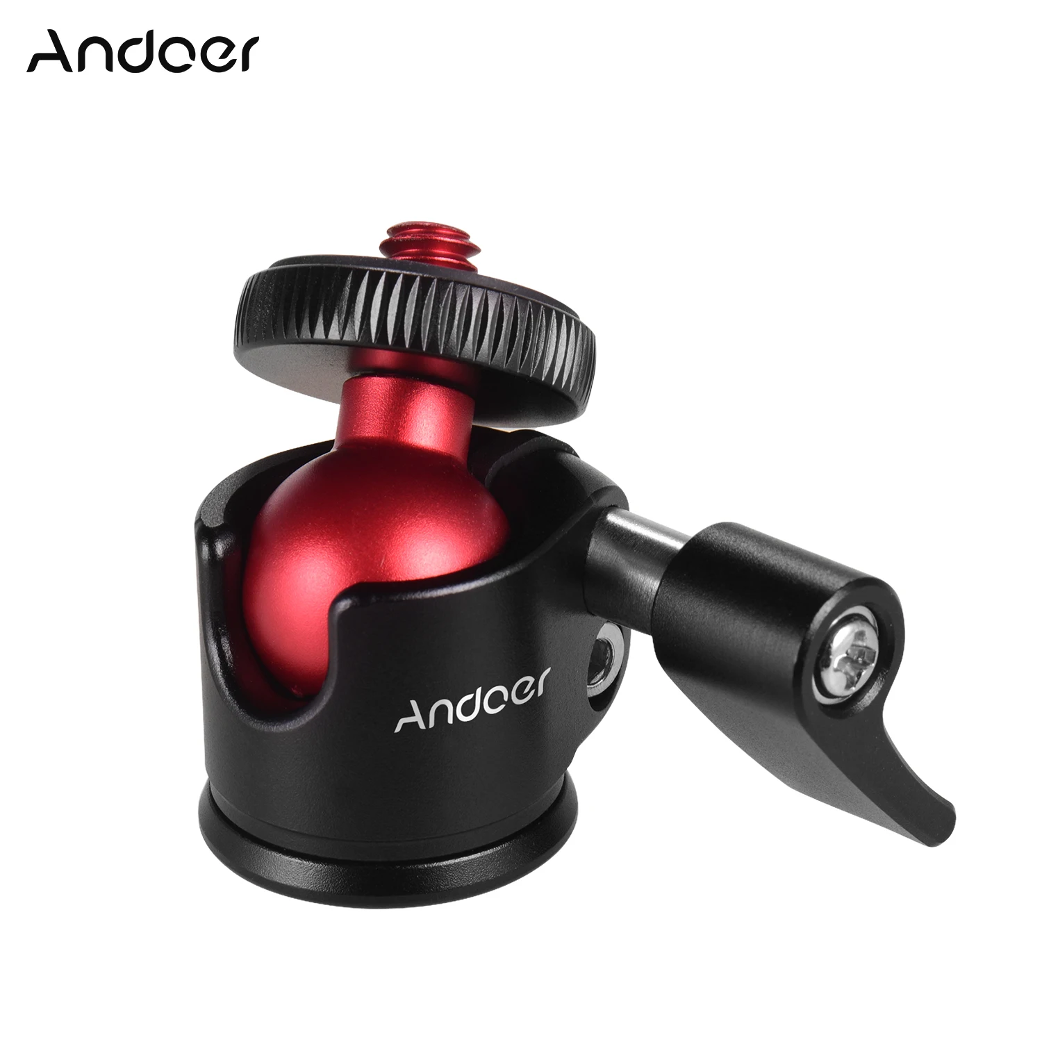 Andoer Mini Tripod Ball Head 360 Degree Swivel for DSLR Camera Photography for Camera Tripod ballhead for Nikon Canon
Andoer Mini Tripod Ball Head 360 Degree Swivel for DSLR Camera Photography for Camera Tripod ballhead for Nikon Canon
