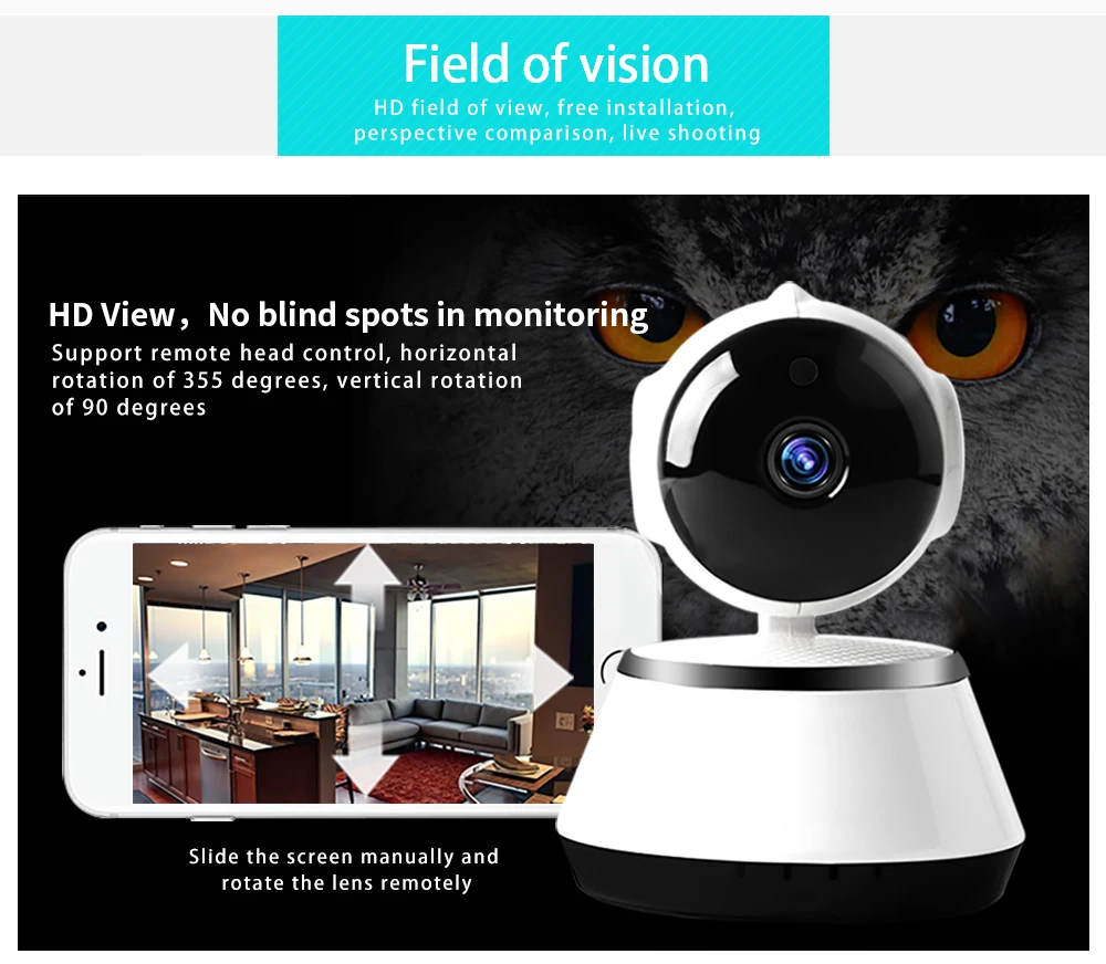 N_eye Indoor camera 8mp 4k HD Smart Home Camera Night Vision 360 Degree Panoramic camera pan-tilt Baby Monitor IP camera WIFI
N_eye Indoor camera 8mp 4k HD Smart Home Camera Night Vision 360 Degree Panoramic camera pan-tilt Baby Monitor IP camera WIFI