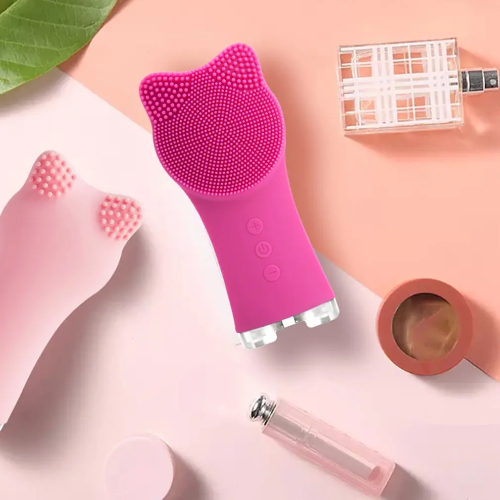 Silicone Cleansing Instrument Electric Waterproof Face Cleaner Face Cleaner Electric Cleansing Instrument
Silicone Cleansing Instrument Electric Waterproof Face Cleaner Face Cleaner Electric Cleansing Instrument
