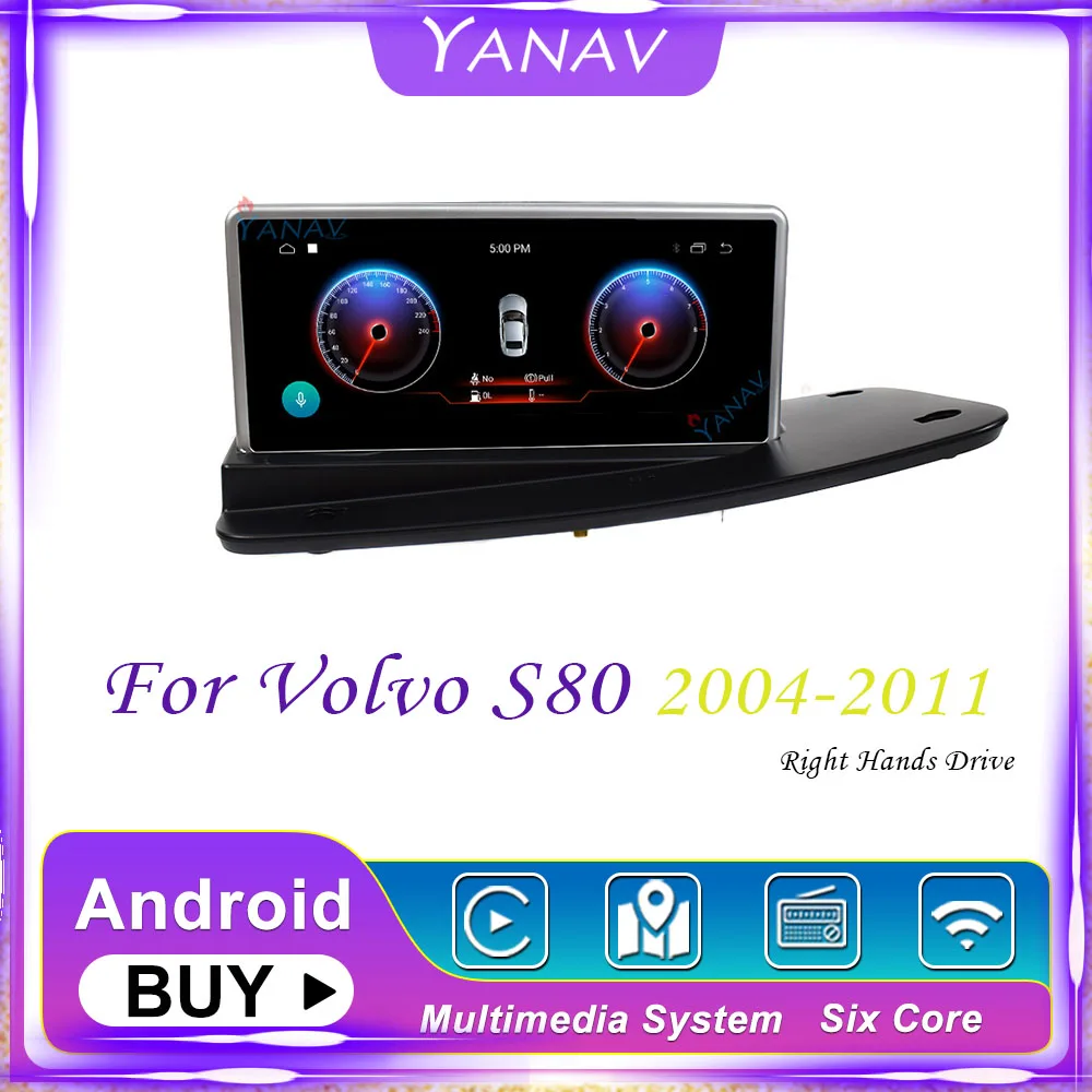 PX6 Car Radio Audio GPS Navigation For-Volvo S80 2004-2011 Right Hands Drive Android Stereo Receiver Video Multimedia MP3 Player
PX6 Car Radio Audio GPS Navigation For-Volvo S80 2004-2011 Right Hands Drive Android Stereo Receiver Video Multimedia MP3 Player