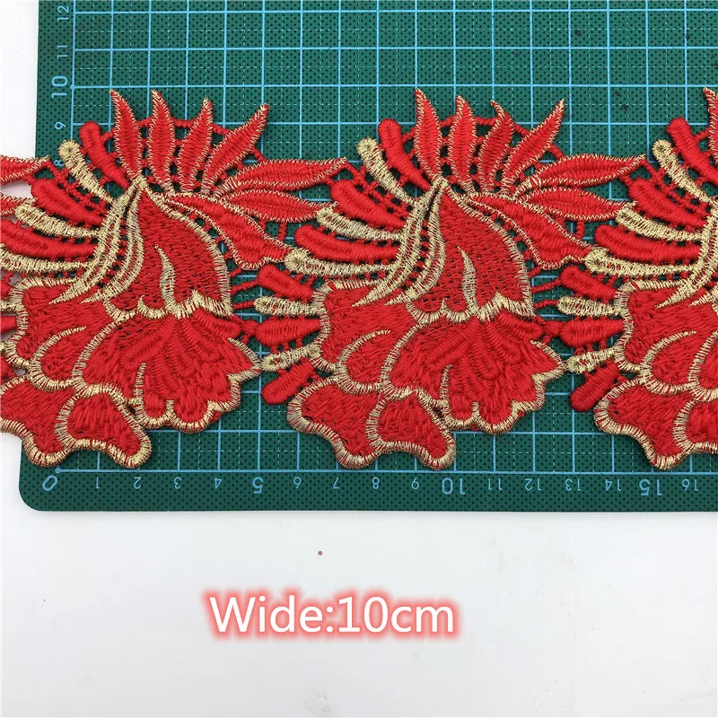 5yards Each Floral Lace Trim Ribbon Fabric Flower Embroidery Wedding Sewing for Set
5yards Each Floral Lace Trim Ribbon Fabric Flower Embroidery Wedding Sewing for Set