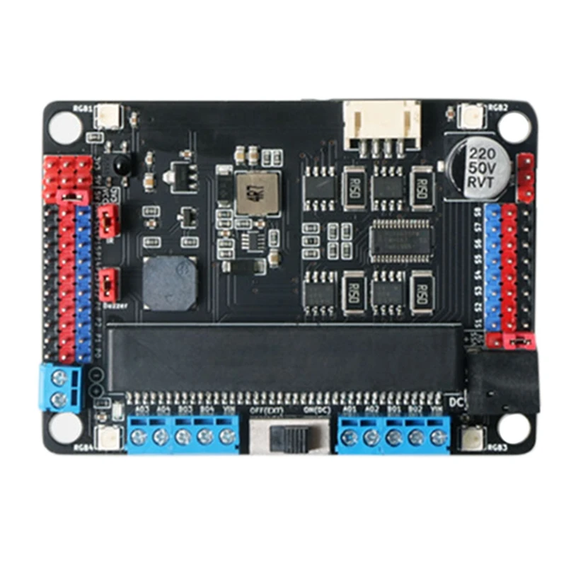 for Motor:Bit Multifunctional Motor Drive Board Expansion Board DC Support 8 Servos,Makecode,Scratch3.0,Mixly,Python
for Motor:Bit Multifunctional Motor Drive Board Expansion Board DC Support 8 Servos,Makecode,Scratch3.0,Mixly,Python