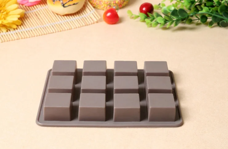 12 Square Silicone Molds Chocolate Mold Cake Mold Cake Chocolate Ice Tray Baking Tools
12 Square Silicone Molds Chocolate Mold Cake Mold Cake Chocolate Ice Tray Baking Tools