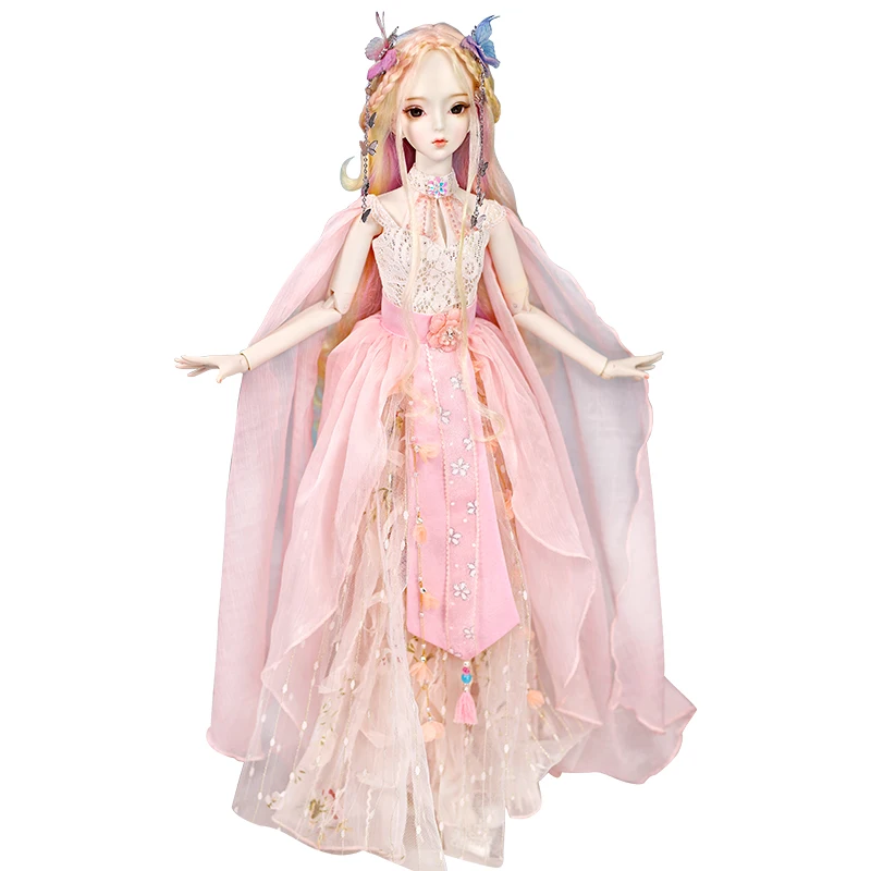 1/3 joint body 62CM Yan Xi hand-painted makeup suit with clothes shoes exquisite gift box packaging SD dolls toy
1/3 joint body 62CM Yan Xi hand-painted makeup suit with clothes shoes exquisite gift box packaging SD dolls toy