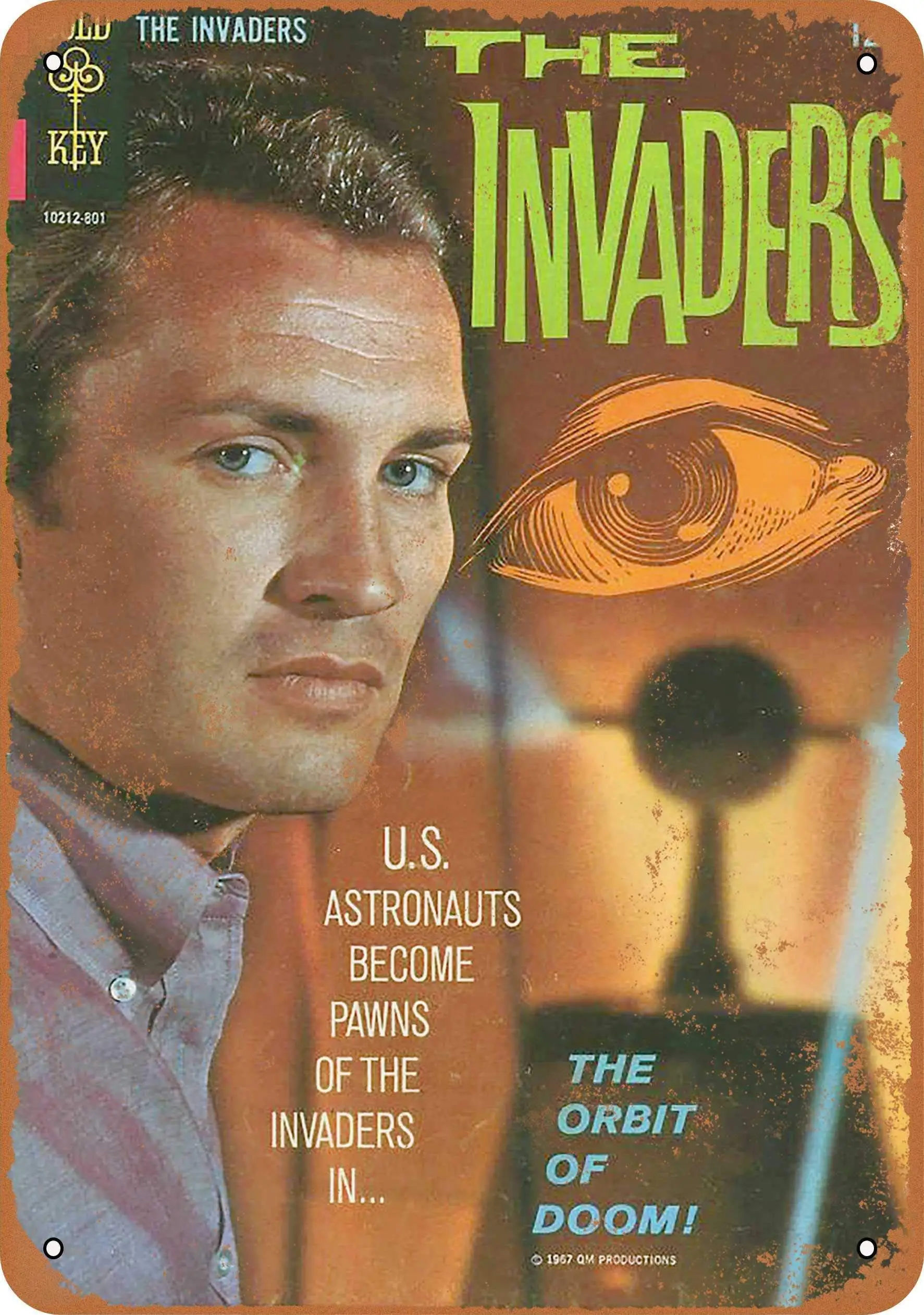 SLALL 1968 The Invaders #2 Aliens UFOs Retro Street Sign Household Metal Tin Sign Bar Cafe Car Motorcycle Garage Decoration
SLALL 1968 The Invaders #2 Aliens UFOs Retro Street Sign Household Metal Tin Sign Bar Cafe Car Motorcycle Garage Decoration