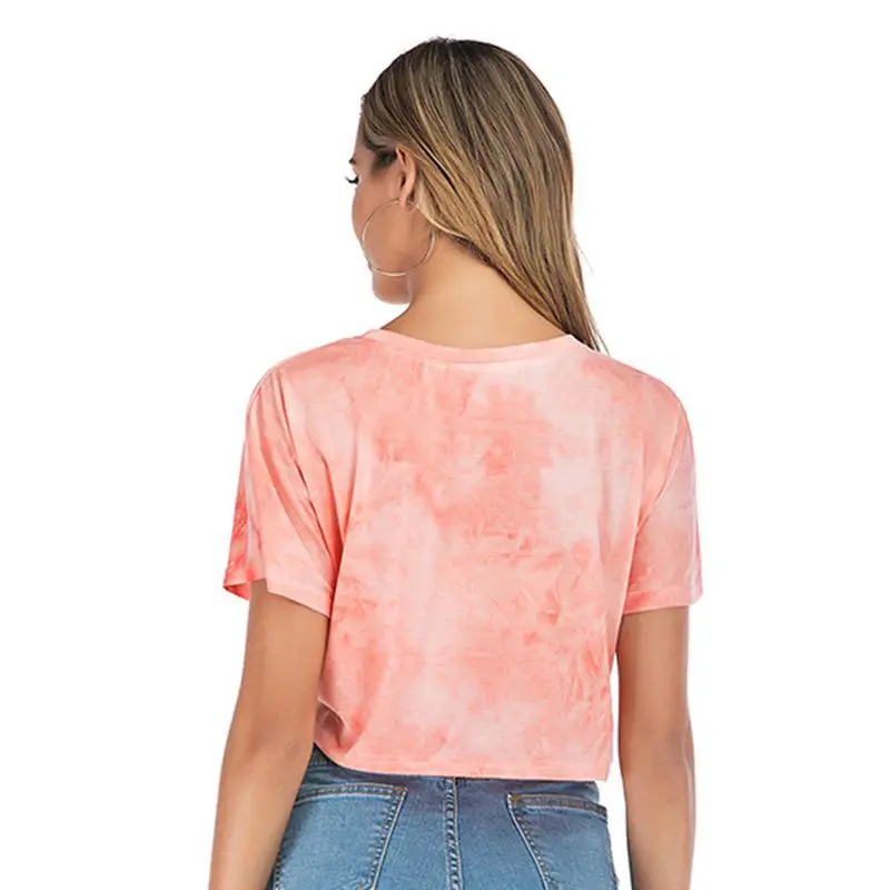 2020 Hot Sale Women's Tie-dye Gradient Short Sleeve T-shirt Female Ins Loose All-match Coat Fashion 
2020 Hot Sale Women's Tie-dye Gradient Short Sleeve T-shirt Female Ins Loose All-match Coat Fashion