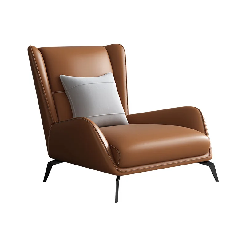 Light luxury Italian minimalist leisure chair balcony leather single sofa chair
Light luxury Italian minimalist leisure chair balcony leather single sofa chair