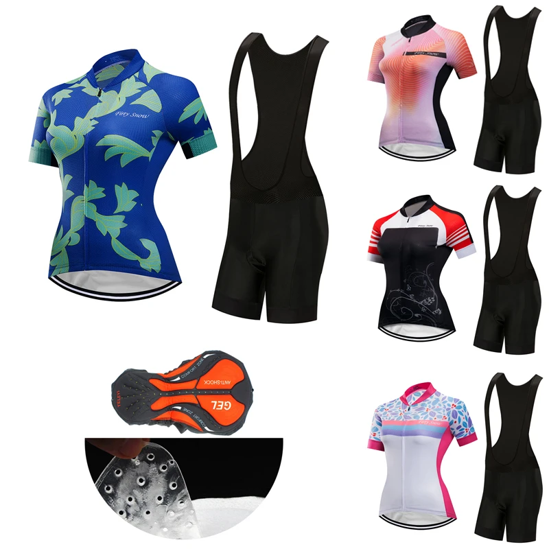Women Bike Clothes BIB Shorts 2022 Sport Suit Female Cycling Jersey Set MTB Kit Bicycle Clothing Skinsuit Dress Cyclist Uniform
Women Bike Clothes BIB Shorts 2022 Sport Suit Female Cycling Jersey Set MTB Kit Bicycle Clothing Skinsuit Dress Cyclist Uniform