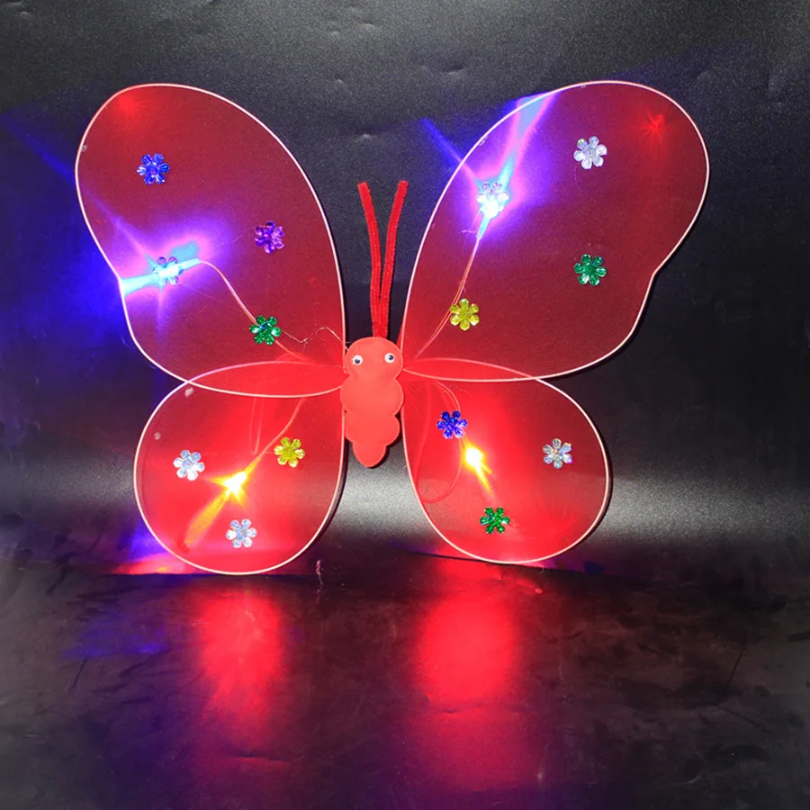 Butterfly wings Princess Angel Fairy stick light butterfly wings children flash magic wand toysA276
Butterfly wings Princess Angel Fairy stick light butterfly wings children flash magic wand toysA276