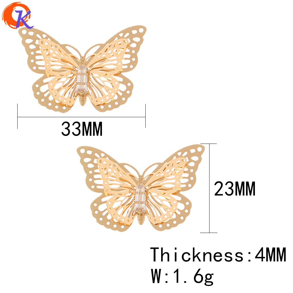 Cordial Design 50Pcs Jewelry Accessories/CZ Earrings Charms/Sheet Copper/Butterfly Shape/Hand Made/Earring Findings/DIY Making
Cordial Design 50Pcs Jewelry Accessories/CZ Earrings Charms/Sheet Copper/Butterfly Shape/Hand Made/Earring Findings/DIY Making