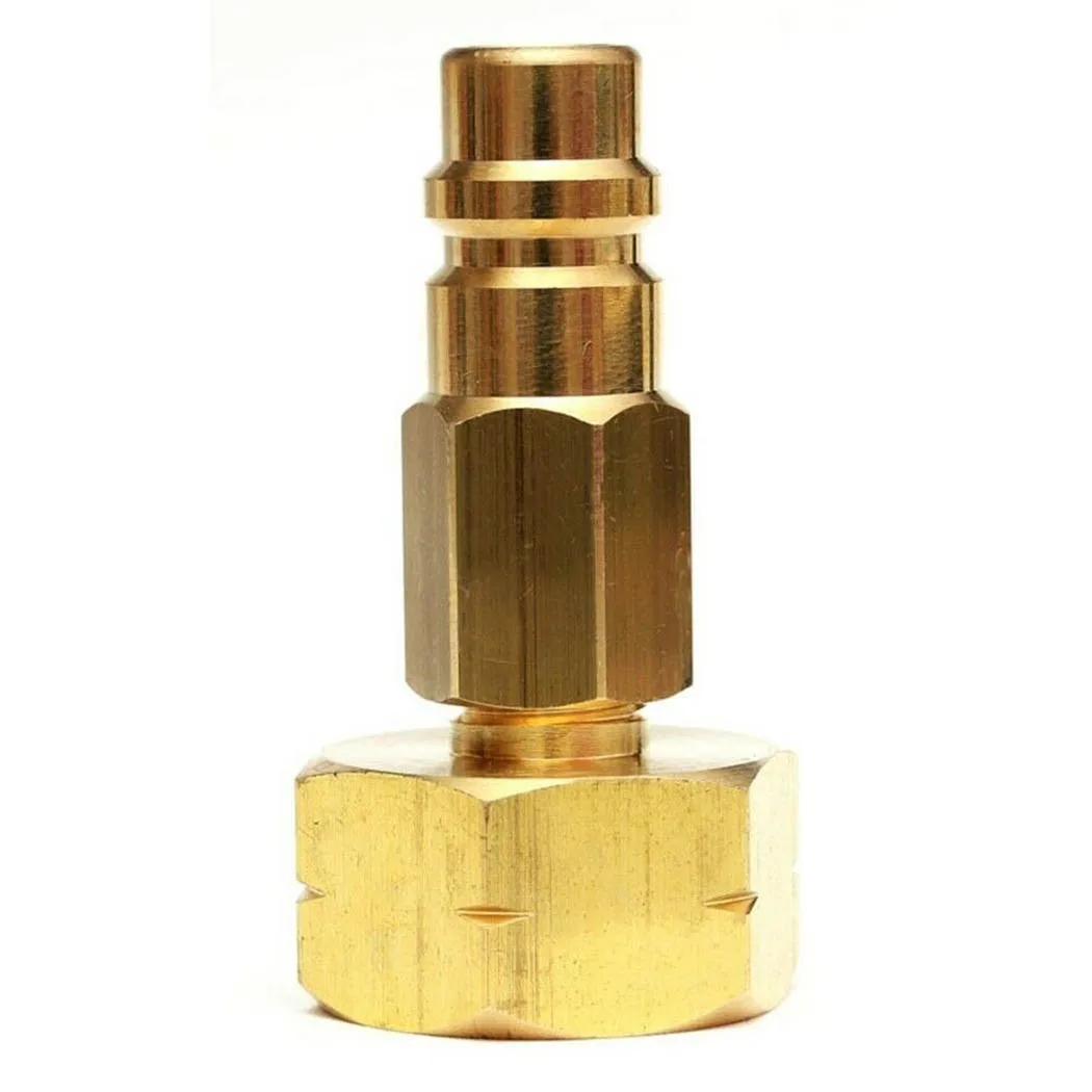 Air Conditioning Connection Refrigerant Bottle Adapter Set For R134A 1/4 SAE Thread W21.8 To 1/4 SAE
Air Conditioning Connection Refrigerant Bottle Adapter Set For R134A 1/4 SAE Thread W21.8 To 1/4 SAE