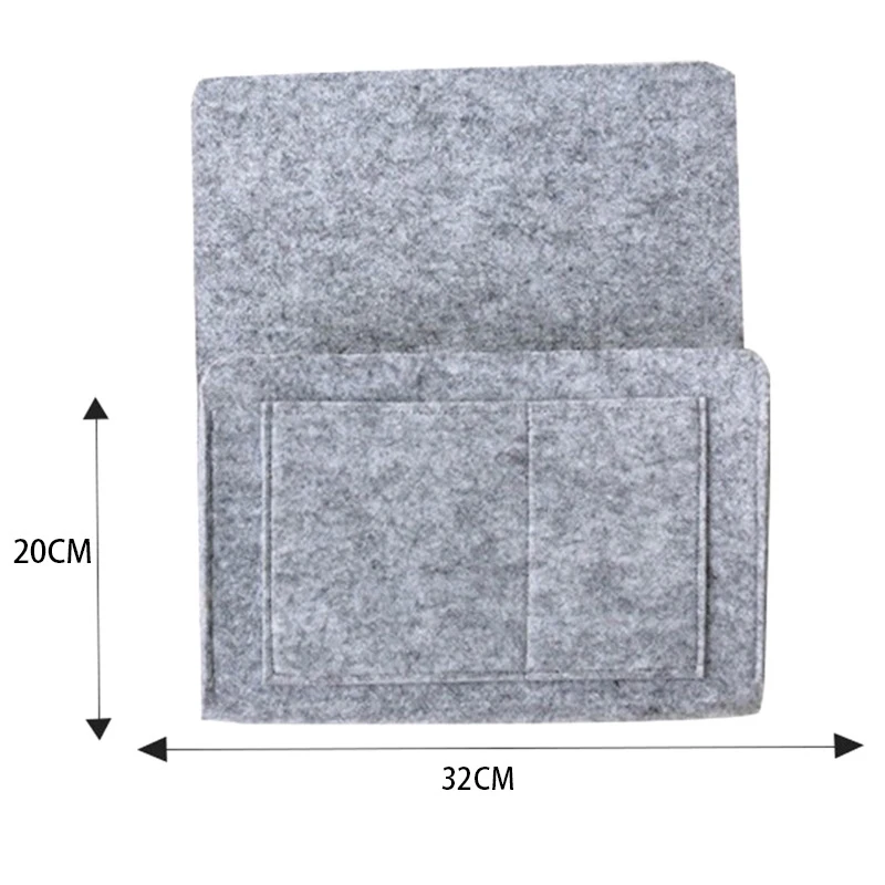 Modern Felt Bedside Storage Bag Hanging Durable Book Felt Sofa Side Pouch Protable Pockets for Bedroom Living Room Organizer
Modern Felt Bedside Storage Bag Hanging Durable Book Felt Sofa Side Pouch Protable Pockets for Bedroom Living Room Organizer