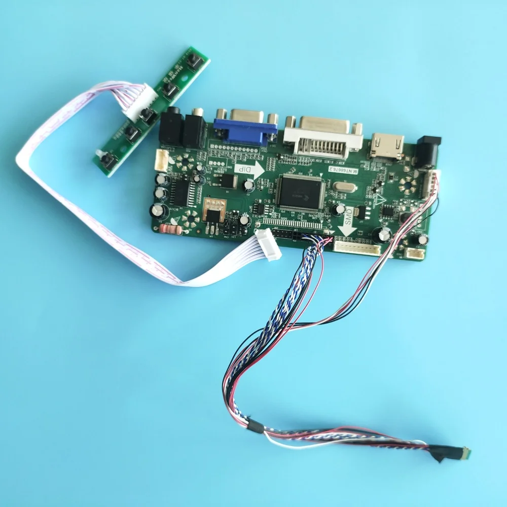 Комплект для 40pin LP133WH2 LVDS ЖК дисплей контроллер плата драйверная 1366X768 панель VGA М.