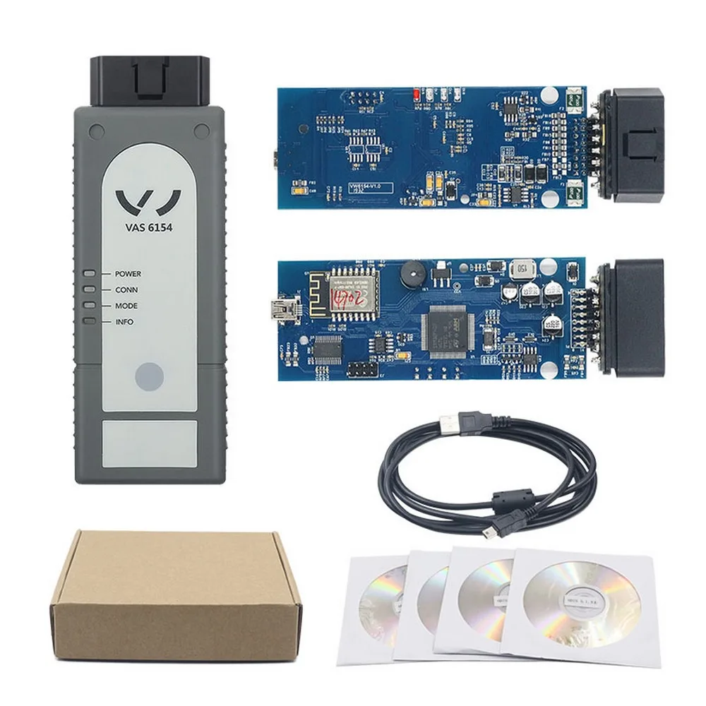 WIFI VAS 6154 Car Diagnostic Tool Full Chip OBD2 Code Scan Reader Programming Firmware Version Scanner Support UDS
WIFI VAS 6154 Car Diagnostic Tool Full Chip OBD2 Code Scan Reader Programming Firmware Version Scanner Support UDS