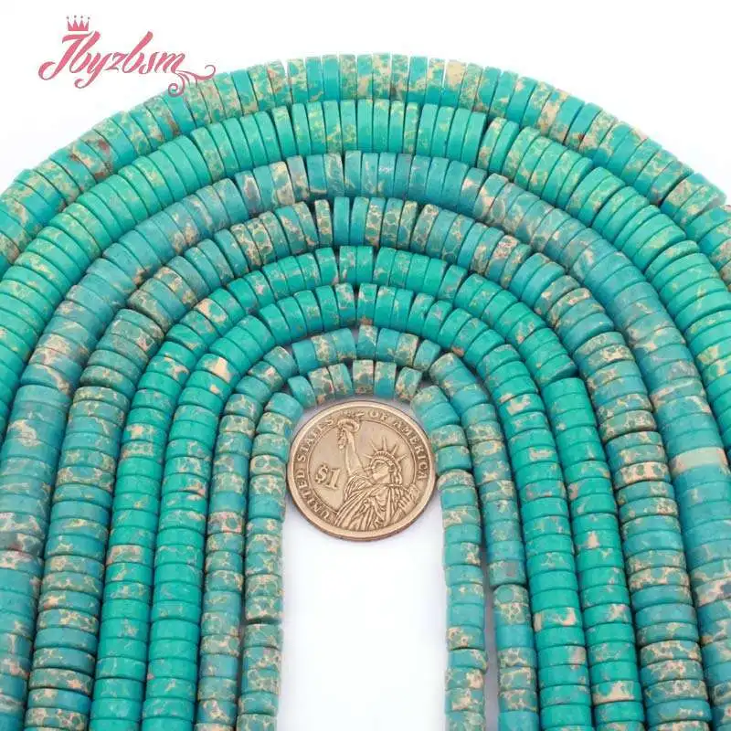 Abacus Blue Sea Sediment Imperial Jaspers Flat Disc Gasket Saucer Beads for DIY Accessorie Necklace Bracelet Jewelry Making 15"
Abacus Blue Sea Sediment Imperial Jaspers Flat Disc Gasket Saucer Beads for DIY Accessorie Necklace Bracelet Jewelry Making 15"