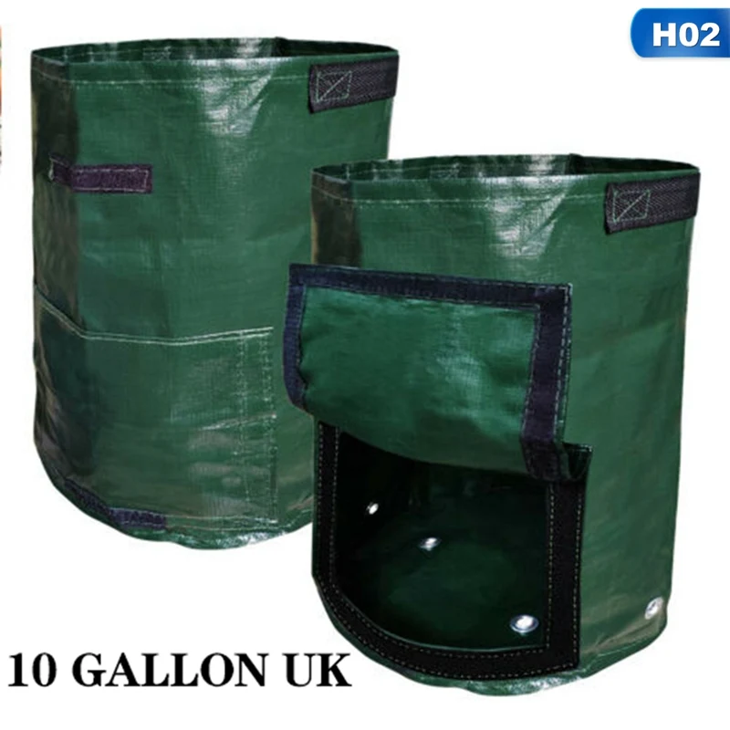 Vegetable Plant Grow Bag DIY Potato Grow Planter PE Cloth Tomato Planting Container Bag Thicken Garden Pot Garden Supplies
Vegetable Plant Grow Bag DIY Potato Grow Planter PE Cloth Tomato Planting Container Bag Thicken Garden Pot Garden Supplies