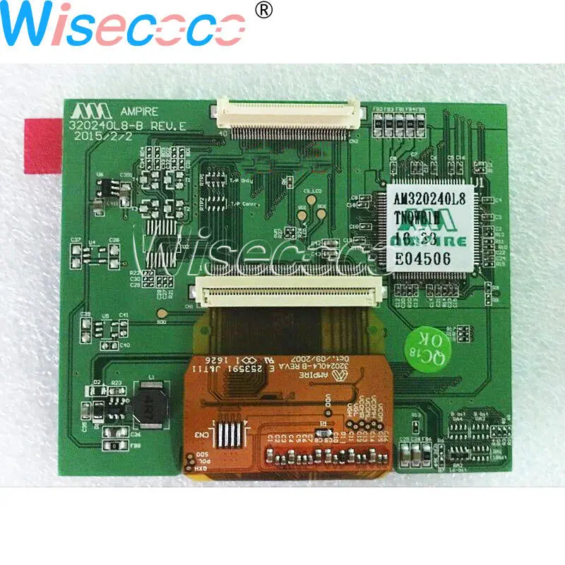 AMPIRE 320240L8-B AM320240L8TNQWB1H LCD SCREEN 3.5 Inch Display Module Driver Baord
AMPIRE 320240L8-B AM320240L8TNQWB1H LCD SCREEN 3.5 Inch Display Module Driver Baord