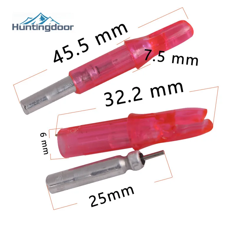 3/6/12pcs Lighted Nock LED Light Shiny Nockes Recurve Bow Arrow Archery for Night Hunting Shooting Arrows Hunting Accessories
3/6/12pcs Lighted Nock LED Light Shiny Nockes Recurve Bow Arrow Archery for Night Hunting Shooting Arrows Hunting Accessories