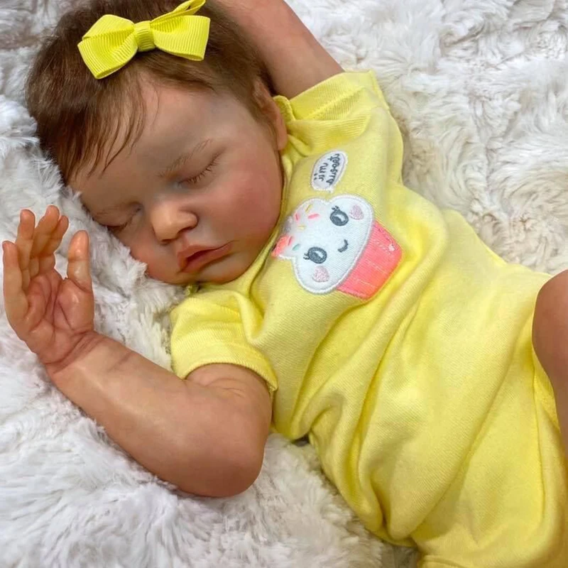 Bebe Reborn Doll 18 Inches Reborn Baby Vinyl silicone doll alive Twin newborn babies doll toys for children gift 
Bebe Reborn Doll 18 Inches Reborn Baby Vinyl silicone doll alive Twin newborn babies doll toys for children gift