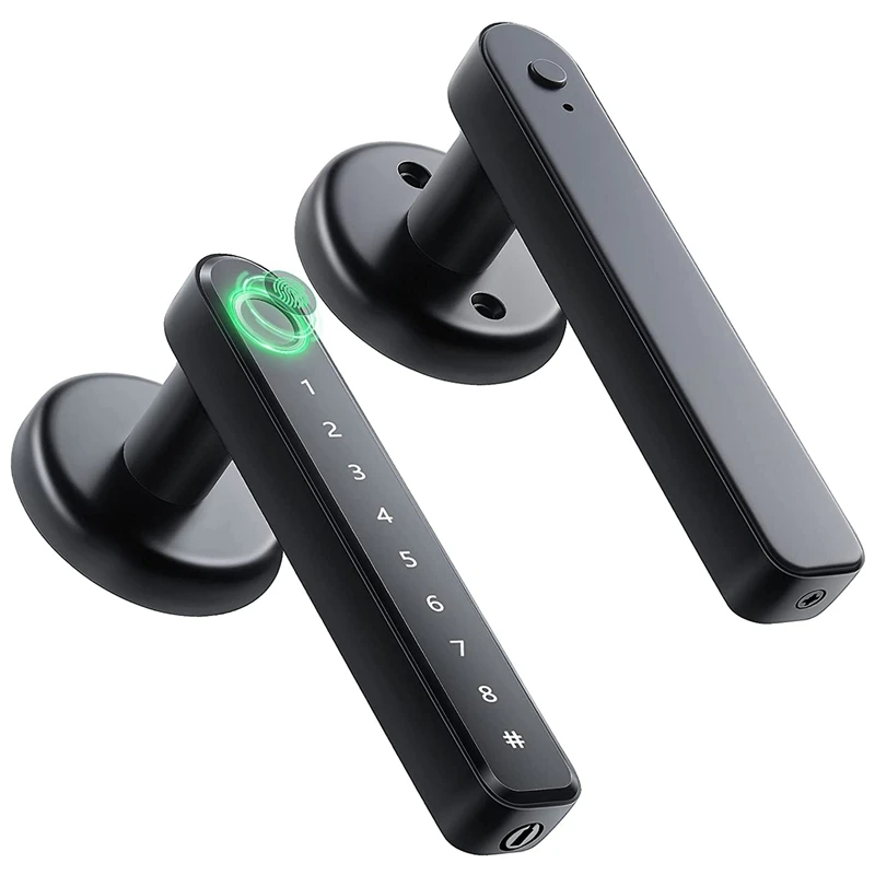 Fingerprint Smart Door Lock Door Knob with Keypad Keyless Entry Door Lock with Handle for Home Hotel Office Apartment
Fingerprint Smart Door Lock Door Knob with Keypad Keyless Entry Door Lock with Handle for Home Hotel Office Apartment