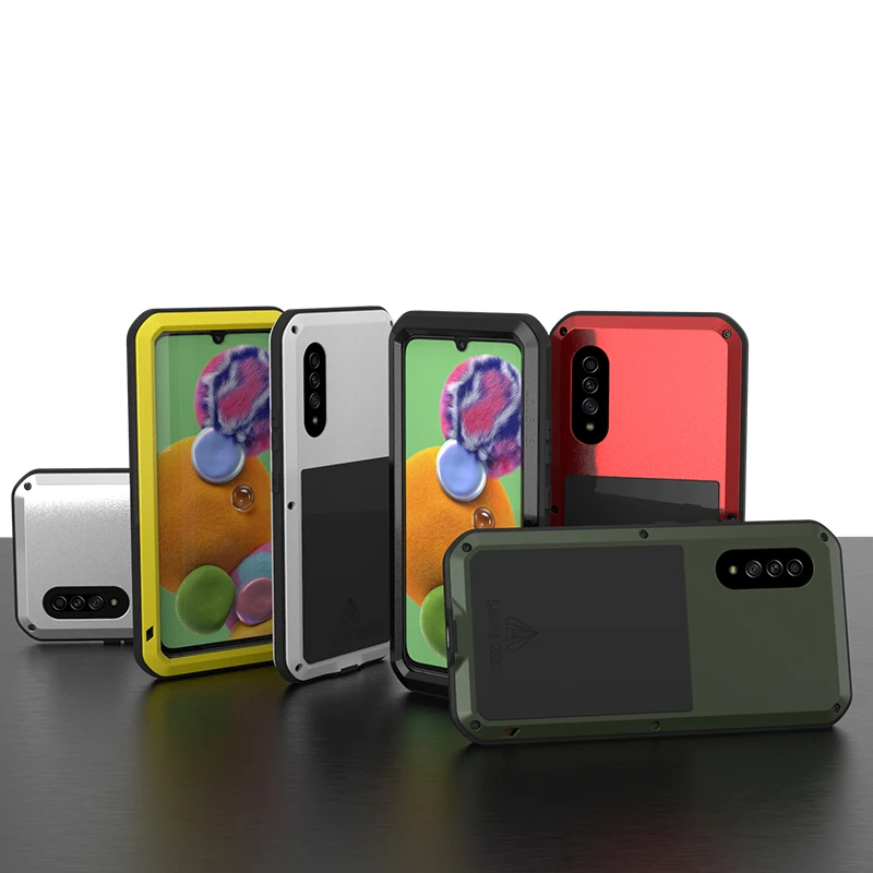 For Samsung Galaxy A90 5G Case Shock Dirt Proof Water Resistant Metal Armor Cover Phone Case for Samsung A90 5G Waterproof Case
For Samsung Galaxy A90 5G Case Shock Dirt Proof Water Resistant Metal Armor Cover Phone Case for Samsung A90 5G Waterproof Case