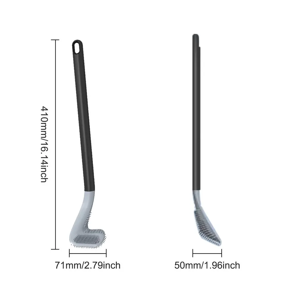 NEW Long Handle Toilet Cleaning Brush Bendable Silicone Toilet Brushes Head Kitchen Toilet Bathroom Wash Cleaning Tool Accessory
NEW Long Handle Toilet Cleaning Brush Bendable Silicone Toilet Brushes Head Kitchen Toilet Bathroom Wash Cleaning Tool Accessory