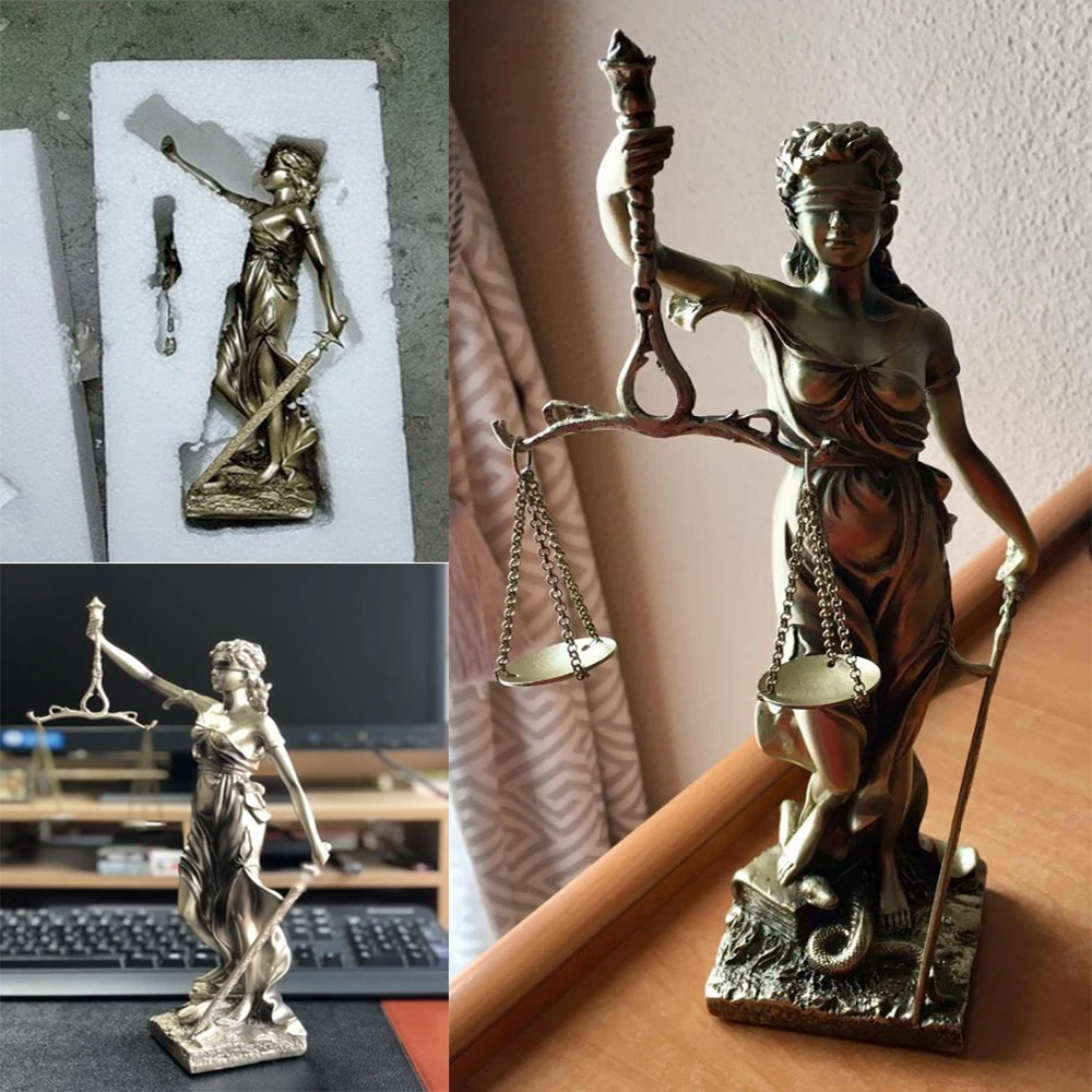 European Style Resin Handicraft Ornament Justice Goddess Angel Home Decoration Ornament Handicrafts Decoration Crafts Furnishing
European Style Resin Handicraft Ornament Justice Goddess Angel Home Decoration Ornament Handicrafts Decoration Crafts Furnishing