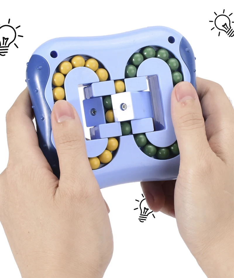 Rotating Magic Bean Fingertip Toy Children Adults Decompression Puzzles Montessori Learning Educational Toys for Kids Gift Boy
Rotating Magic Bean Fingertip Toy Children Adults Decompression Puzzles Montessori Learning Educational Toys for Kids Gift Boy