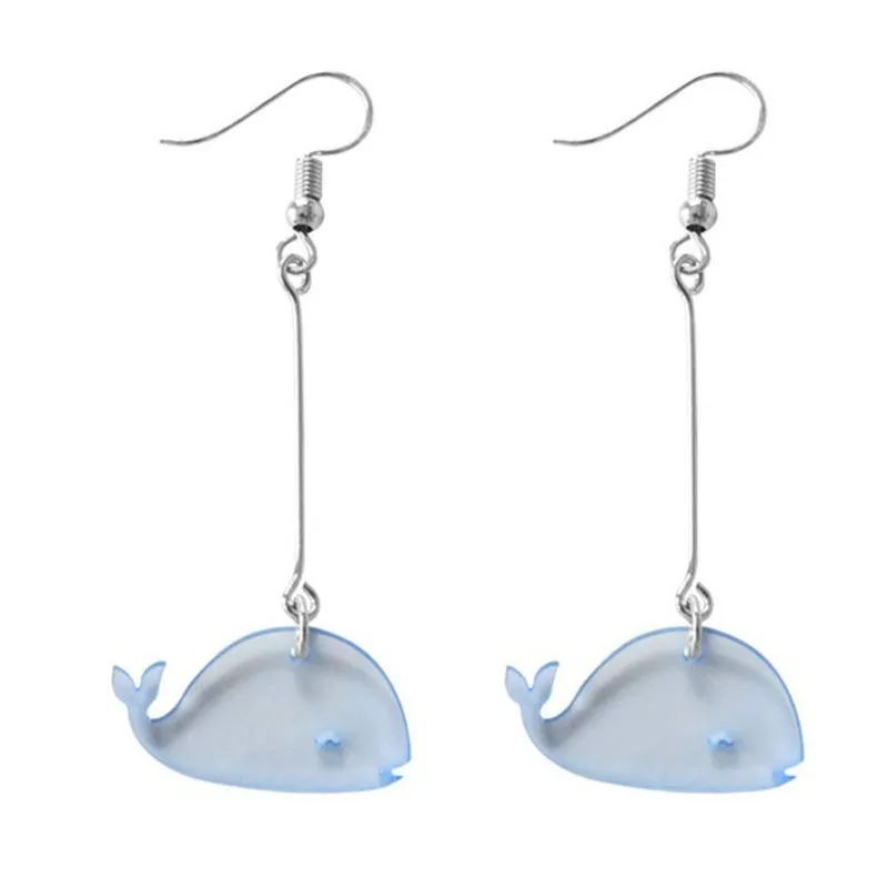 WZFSSP Funny Earrings For Women Trendy Creativity Whale Fish Dangle Earring Cute Transparent Acrylic Animal Jewelry Accessory
WZFSSP Funny Earrings For Women Trendy Creativity Whale Fish Dangle Earring Cute Transparent Acrylic Animal Jewelry Accessory