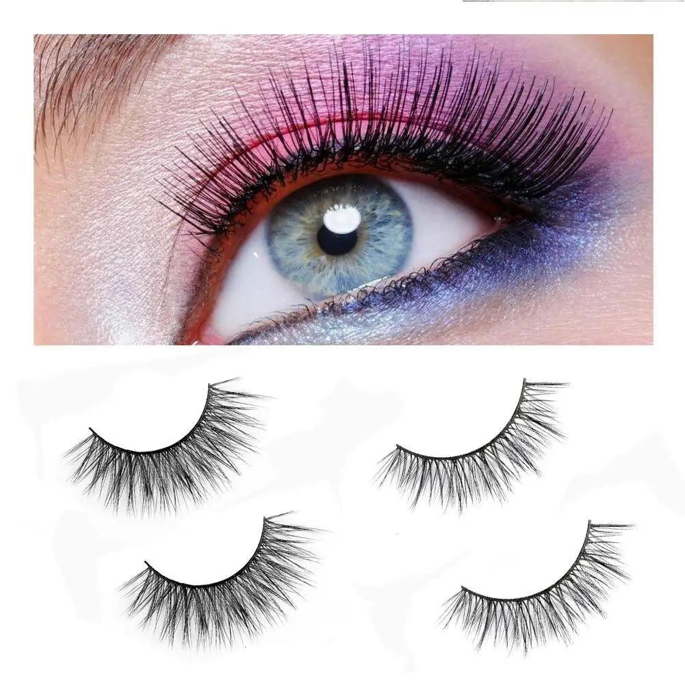 Natural 3D Magnetical False Eyelashes 4/6 Pairs Self-adhesive Eyeliner Set Thick Bushy Curly Eyelash Extend Makeup
Natural 3D Magnetical False Eyelashes 4/6 Pairs Self-adhesive Eyeliner Set Thick Bushy Curly Eyelash Extend Makeup