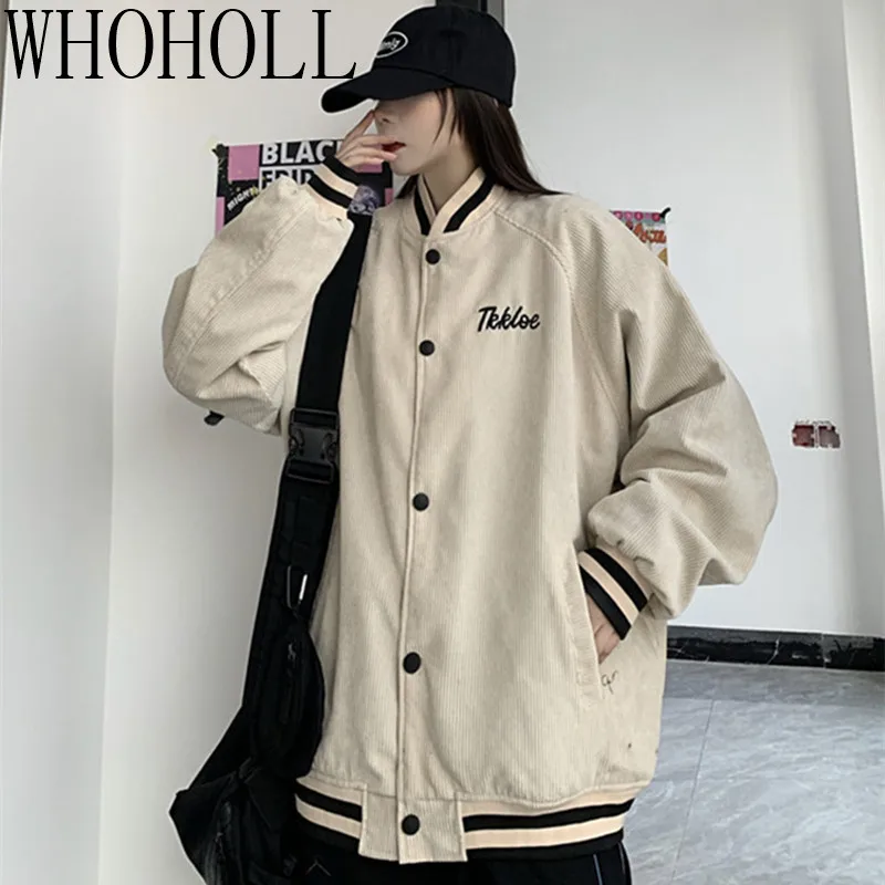 Harajuku Loose Baseball Uniform Fashion Jackets For Women Spring Autumn Clothes Women Jacket Women Coat Women Oversized Jackets
Harajuku Loose Baseball Uniform Fashion Jackets For Women Spring Autumn Clothes Women Jacket Women Coat Women Oversized Jackets