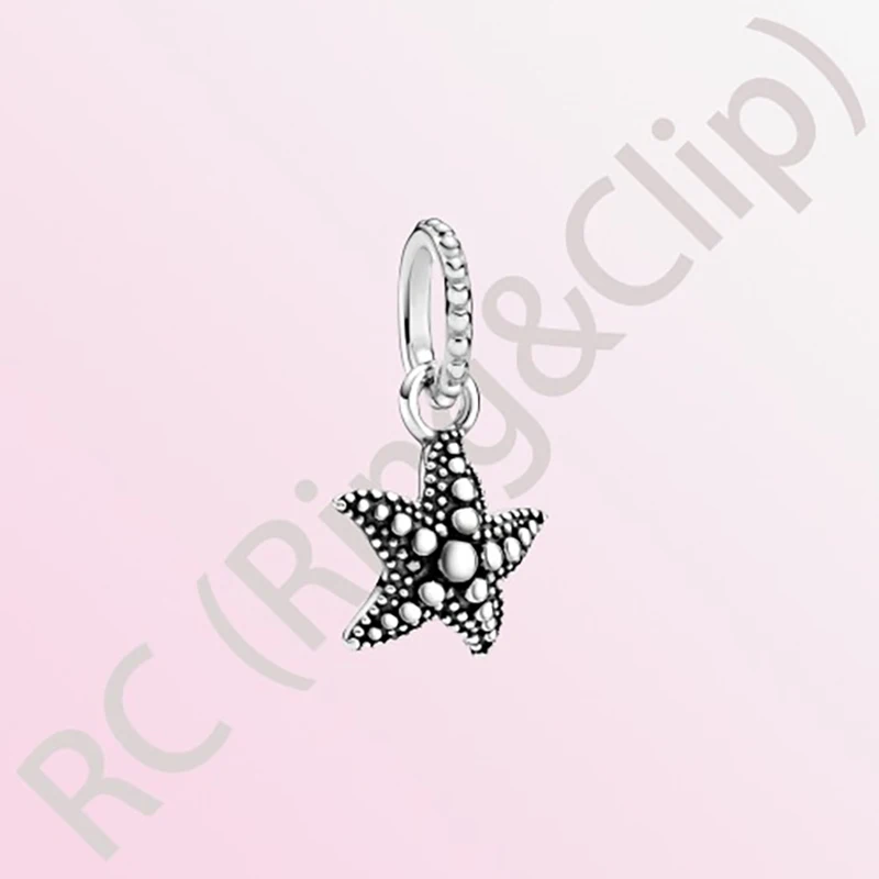 2020 Summer New S925 Sterling Silver Beads Beaded Starfish Pendant Charms fit Original Pandora Bracelets Women DIY Jewelry
2020 Summer New S925 Sterling Silver Beads Beaded Starfish Pendant Charms fit Original Pandora Bracelets Women DIY Jewelry