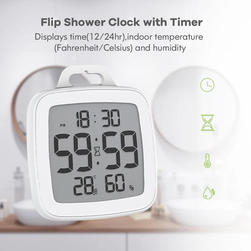Baldr FLIP Waterproof Digital Kitchen Timer For Cooking Shower Stopwatch Alarm Clock Electronic Cooking Countdown Touch Timer
Baldr FLIP Waterproof Digital Kitchen Timer For Cooking Shower Stopwatch Alarm Clock Electronic Cooking Countdown Touch Timer
