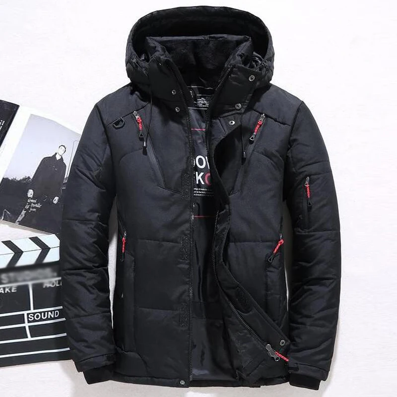 New Winter Jacket Men Casual White Duck Down Warm Hooded Coats Mens Outwear Windbreaker Thicken Parkas 4XL
New Winter Jacket Men Casual White Duck Down Warm Hooded Coats Mens Outwear Windbreaker Thicken Parkas 4XL