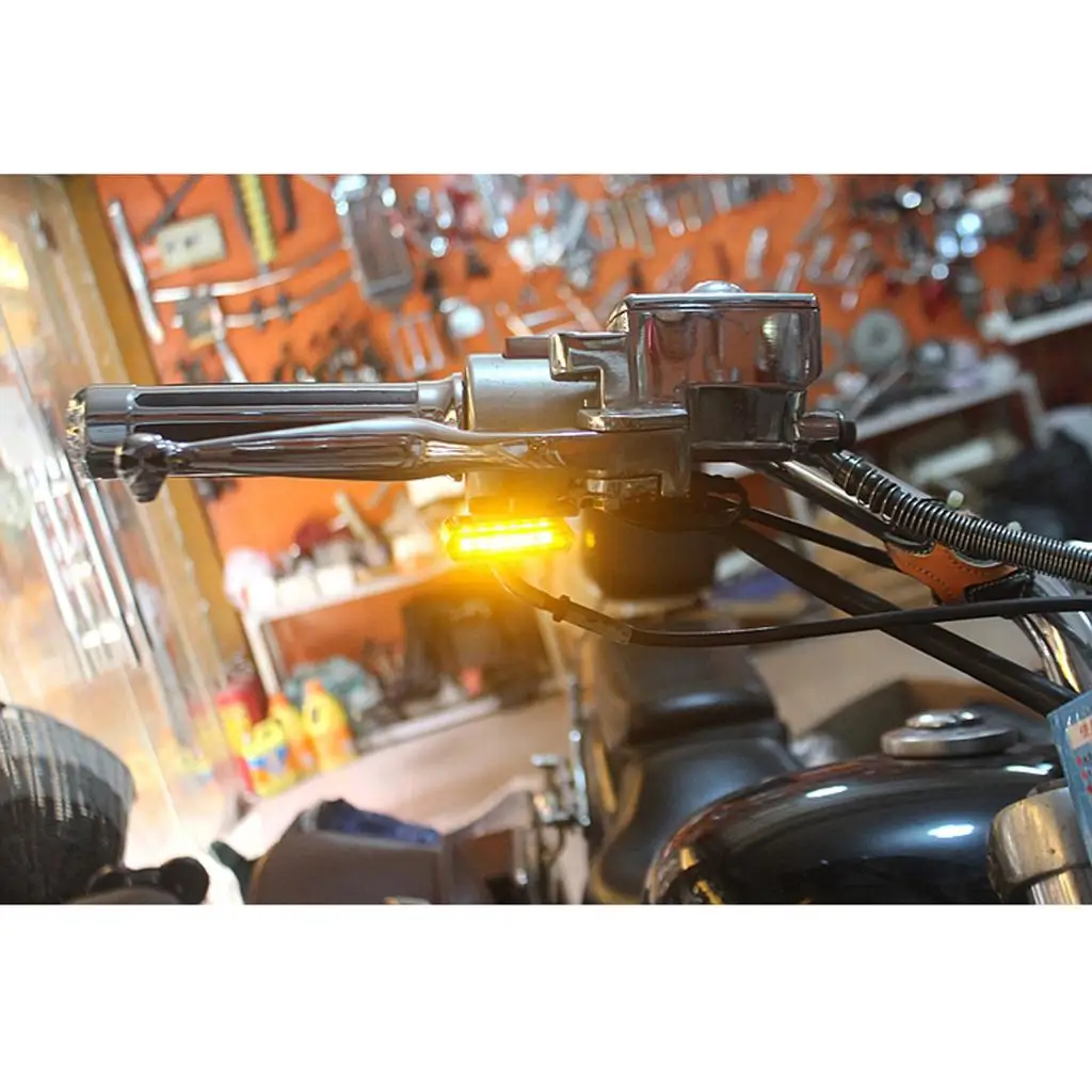 2x Motorcycles LED Turn Signal Light Amber Light Fit for Kawasaki for Yamaha for Suzuki
2x Motorcycles LED Turn Signal Light Amber Light Fit for Kawasaki for Yamaha for Suzuki