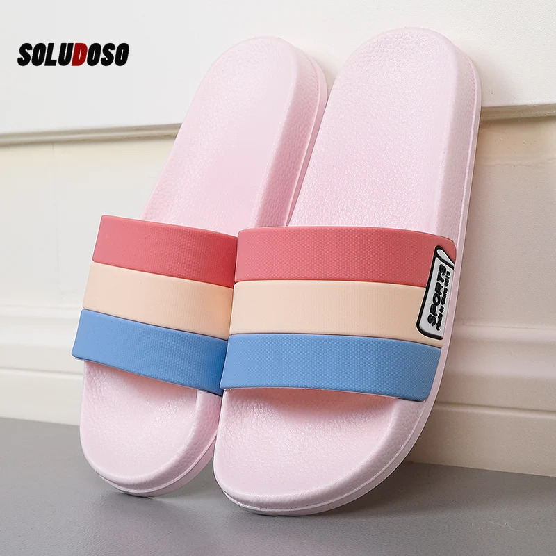Women Slippers Home Summer Slides Ladies Sports Mules Non-slip Indoor Men Female Couple Soft Slip Mixed Colors Style
Women Slippers Home Summer Slides Ladies Sports Mules Non-slip Indoor Men Female Couple Soft Slip Mixed Colors Style