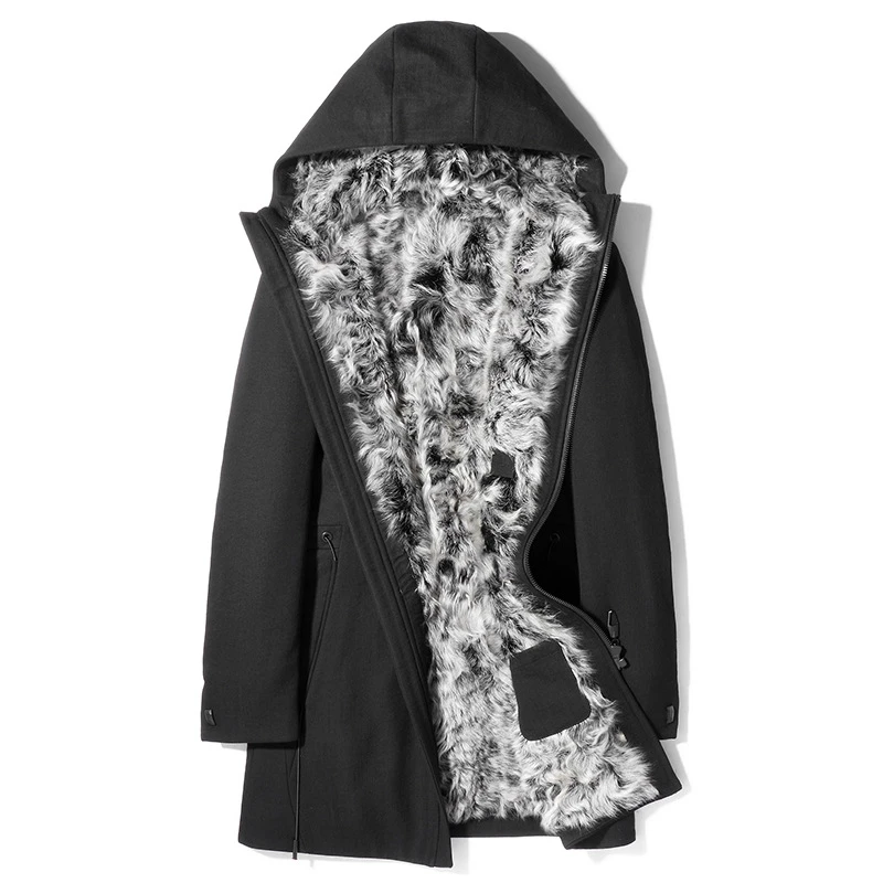 Real Fur Winter Coat Men Parka Long Jacket 200% Wool Liner Warm Parkas for Men Overcoat Fur Jackets 82C8069 KJ2426
Real Fur Winter Coat Men Parka Long Jacket 200% Wool Liner Warm Parkas for Men Overcoat Fur Jackets 82C8069 KJ2426